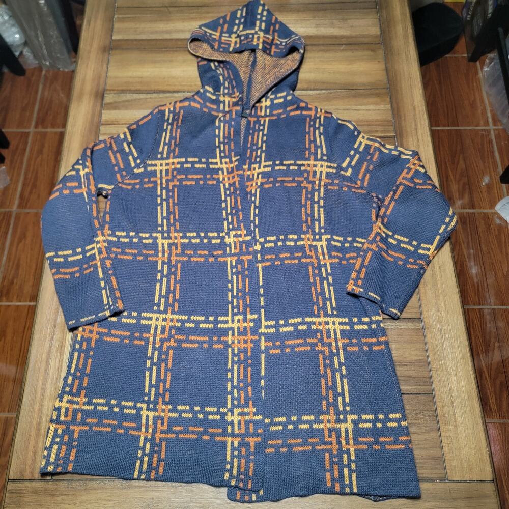 Signature Studio Hooded Knit Cardigan - Size XL